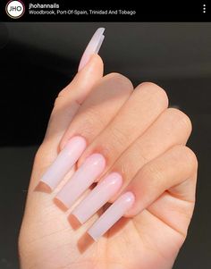 Tapered Square Ombre Nails, Plain Acrylic Nails Square, Nails Simple Long, One Color Nails Simple, Square Ombre Nails, Square Ombre, Plain Acrylic Nails, Acrylic Nails Square, Acrylic Nails Nude