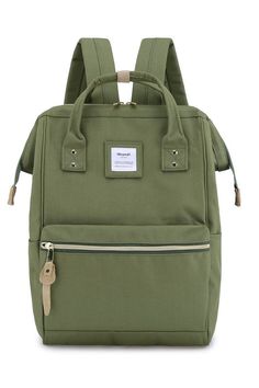 Introducing the upgraded version of the Holly, the Holly Daze backpack, now with a padded laptop compartment. This minimalist and classic Japanese-style backpack features a wide opening for easy access and multiple carrying options, loved worldwide.-Material: Made of eco-friendly waterproof canvas, this stylish backpack is soft, fashionable, and stands out with its classic and minimalist design.-Large Capacity: Dimensions: 11"x16"x6.3" (28*41*16CM)-Multi-function: Includes 2 large front zipper pockets, 2 inner small pockets, and 2 side pockets.-Easy Access: Doctor bag-style opening for convenient access.-Spacious: Vertical zipper on the back for quick access to the main compartment.-Durable Design: Reinforced edges and steel frame maintain the bag's perfect shape and durability.-Comfortabl