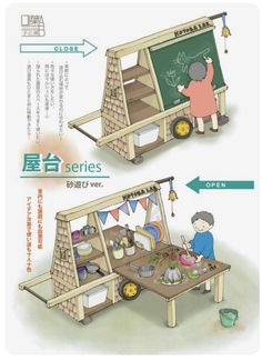 an illustration shows the different parts of a table