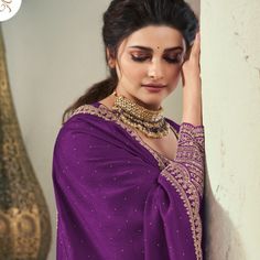 Fabric Details :- Top :- Embroidered Silk GeorgetteBottom :- Embroidered Silk GeorgetteInner :- SantoonDupatta :- Embroidered Silk GeorgetteTop Length :- Max up 40" to 42" InchesSize :- Max up to 48" Inches Work :- Heavy Embroidery WorkStyle :- Shalwar Kameez Plazzo SuitsType :- Ready to Wear Wash :- First Time Dry Clean Plazzo Dress, Plazzo Suits, Dress Salwar Kameez, Georgette Tops, Dress Embroidery, Indian Wedding Wear, Heavy Embroidery, Shalwar Kameez, Georgette Fabric