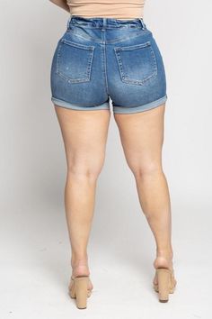 Glow Fashion Boutique Plus Size Shorts