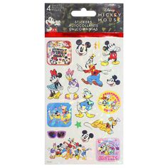 "Buy the Disney® Mickey Mouse Positively Pop Stickers at Michaels. Embellish one-of-a-kind cards, scrapbook pages, planners and more with this cute assortment of Mickey Mouse and friends stickers! Embellish one-of-a-kind cards, scrapbook pages, planners and more with this cute assortment of Mickey Mouse and friends stickers! Perfect for adding eye-catching focal points and depth to your paper projects, this set of charming stickers is a great addition to your crafting collection. Details: Multic Mickey Mouse Stickers, Friends Stickers, Pop Stickers, Kids Crafting, Focal Points, Trends International, Mickey Mouse And Friends, Paper Projects, Disney Mickey Mouse