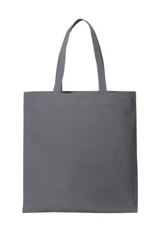 Port Authority ® Core Cotton Tote - STORM GRAY - OSFA | Port Authority Core Cotton Tote Bag in Storm Grey Size OSFA Affordable Gray Cotton Bags, Cheap Durable Gray Bags, Cheap Gray Canvas Bags, Cheap Gray Cotton Bags, Cheap Large Capacity Gray Canvas Bag, Grey Tote Handbag, Liberty Bag, River Blue, Grey Tote Bags