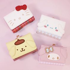 Kawaii Purse, Anime Wallet, Kawaii Bag, Hello Kitty Rooms, Kawaii Bags, Melody Hello Kitty, Pink Hello Kitty, Kawaii Jewelry, Kawaii Cartoon