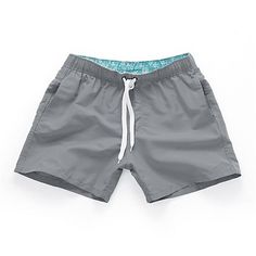 Season:Summer; Fabric:Polyester; Gender:Men's; Style:Casual,Streetwear; Elasticity:Micro-elastic; Occasion:Daily,Going out,Beach,Bathing; Fit Type:Regular Fit; Function:Quick Dry,Sports,Outdoor; Waistline:Mid Waist; Pattern:Solid Colored; Design:Elastic Waist,Elastic Drawstring Design,Straight Leg; Pants Type:Board Shorts,Swim Trunks,Swim Shorts; Fly Type:Drawstring; Front page:FF; Listing Date:02/28/2022; Production mode:External procurement; Hips:; Length:; Waist:; Pants Length:Short Men Swimwear, Quick Dry Pants, Swimming Shorts, Plus Size Swim, Summer Swimwear, Men Beach, Shorts For Men, Beach Swimsuit, Mens Plus Size