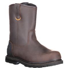 Nothing stands between you and getting the job done. You attack every task, no matter the conditions. Keep the cold at bay with the Barrier leather boots. With a self-locking zipper and secure closure, you get a comfortable fit that won't get in the way of the job at hand. Rugged Sturdy Work Boots For Winter, Sturdy Brown Work Boots, Durable Brown Work Boots For Safety, Brown Sturdy Work Boots For Safety, Brown Safety-rated Work Boots, Sturdy Brown Work Boots For Safety, Brown Sturdy Waterproof Boots For Construction, Sturdy Brown Boots For Outdoor Work, Brown Sturdy Waterproof Boots For Outdoor Work