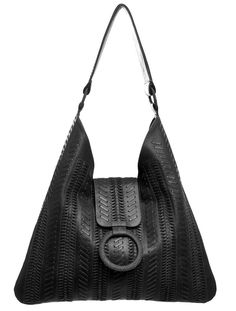 Experience the true craftsmanship of Balinese culture with our Sayang Bombay Hobo Bag. Every bag is carefully handmade over three days, showcasing the intricacy and dedication of our skilled artisans. The unique weaving and stitching technique on suede or leather adds a sophisticated touch to this remarkable work of art. -100% genuine leather-Measurements: length 39 cm, height 37 cm-Measurements (inch): length 15.3", height 14.5"-2 interior pockets 1 slip 1 zip-Shoulder strap: length 45 cm / 17. Winter Flats, Leather Weave, Designer Leather Bags, Knitted Wire, Designer Leather Handbags, Stitching Techniques, Sewing Leather, Leather Weaving, One Bag