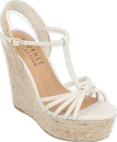 Sandal Heels, Espadrille Wedge, Famous Footwear, Platform Wedge Sandals, Journee Collection, Platform Wedge, Wedge Sandal, Espadrilles Wedges, Platform Wedges