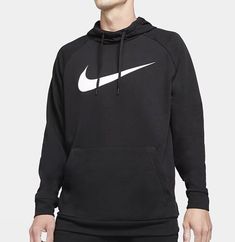 Sweatshirts Universal Men Nike Drifit CZ2425010 Black Size L. Black Hooded T-shirt For Sports, Black T-shirt For Winter Sports Events, Black Athleisure Tops With Logo, Black Cotton Gym Sweatshirt, Black Cotton Sweatshirt For Gym, Black Moisture-wicking Cotton Sweatshirt, Black Cotton Moisture-wicking Sweatshirt, Black Cotton Sweatshirt With Moisture-wicking, Nike Black Sweatshirt With Logo Print