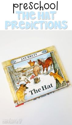 an image of a children's book with the title preschool the hat predicates