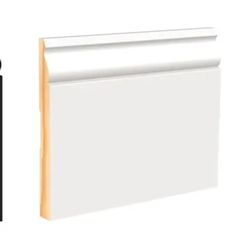 an image of a white board with wood trim