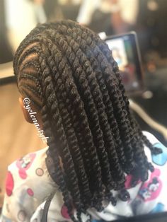 Two Strand Twist Natural Hair Kids, Braid Hair Style, Natural Braid Styles, Protective Hairstyles For Natural Hair, Two Strand Twist