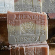 All Natural Artisan French Lavender Jasmine Grandiflorum Sea and Rose Clay Bar Soap for all skin types Jasmine Soap, Provence Lavender, Clay Bar, Organic Extra Virgin Olive Oil, Clay Soap, French Rose, Shea Butter Soap, Lavender Soap, Southern France