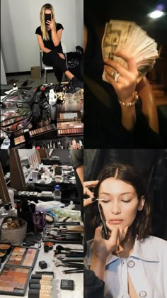 Makeup Industry Aesthetic, Beautition Job Aesthetic, Makeup Artist Aesthetic Job, Makeup Artist Vision Board, Make Up Artist Aesthetic, Makeup Career, Jobs Aesthetic, Makeup Artist Aesthetic