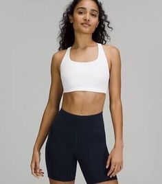 Great Shopping Lululemon Women's Energy Longline Bra Medium Support B-D Cups in White, Women's clothing Longline Bra, Lululemon Women, Long A Line, Bleach, Sports Bra, Active Wear, Women's Clothing, Fashion Clothing, Yoga