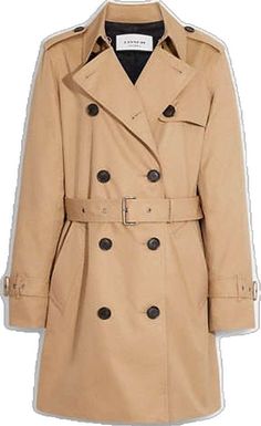 Spring Cotton Outerwear With Belt Loops, Coach Spring Outerwear With Pockets, Spring Coach Outerwear With Pockets, Casual Coach Outerwear, Casual Coach Outerwear For Work, Coach Casual Spring Outerwear, Chic Coach Spring Outerwear, Coach Outlet, Adjustable Belt