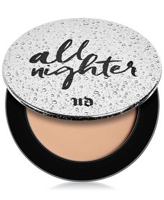 Urban Decay's All Nighter Waterproof Setting Powder is like a magic wand in your makeup bag. This weightless powder instantly makes any foundation totally waterproof for a mattified complexion that lasts all day, no matter what. The high-tech formula blurs pores and imperfections and blocks shine, without dulling your inner glow. Your luminosity shows through while the powder keeps moisture out. The feather-light formula is completely translucent, so it works on a wide range of skin tones and... Urban Decay All Nighter, Full Coverage Concealer, All Nighter, Peter Thomas Roth, American Crew, Translucent Powder, Color Corrector, Finishing Powder, Urban Decay Makeup