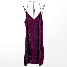 Velvet, V-Neck, Cami Dress By Splendid. Purple And Black Women’s Size Small Approximate Flat Lay Measurements: Chest: 18” Hips: 20” Length: 44” 100% Polyester Strappy Caged Sexy Slit Midi Edgy Goth Grunge Night Out New With Tags Msrp $158 Shop With Confidence Knowing That Every Item Is Hand Selected And Packaged With Care. Ships Next Business Day! Velvet Cami Dress, Ribbed Bodycon Midi Dress, Splendid Dress, Velvet Cami, Halter Style Dress, Camisole Dress, Racerback Dress, Crewneck Dress, Pleated Midi Dress