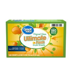 great value organic clean ultimate dishwasher deterant wipes, 16 count each