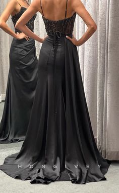 L2131 - Sexy Satin A-Line Sweetheart Spaghetti Straps Empire Beaded Ru Wedding Coat, Empire Waistline, Evening Dress Fashion, Black Evening Dresses, Prom Wedding, Dress Size Chart, Evening Dresses Prom, Holiday Dresses, Empire Waist