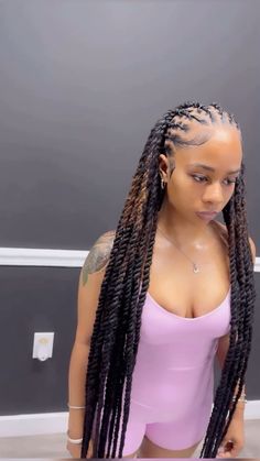 Boho Island Twist Over Locs, Locs With Ponytail, Fulani Locs Hairstyle, Large Locs Hairstyles, Loc Graduation Styles, Braids Over Locs For Black Women, Locs In Braids, Boho Locs Over Real Locs, Loc Hairstyles With Added Hair