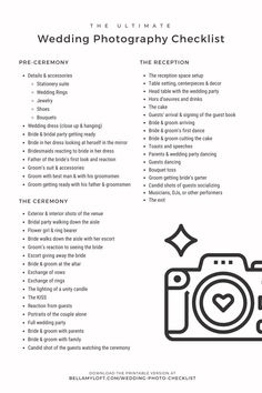 Wedding Photography Checklist Wedding Photography Poses Bridal Party, Photography Business Plan, Beauty And Beast Wedding