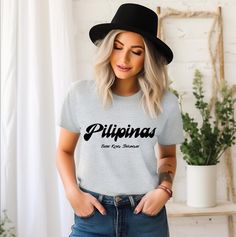 Pilipinas Unisex Shirt, Philippines Tshirt, Filipino Pride Clothing T Shirt, Pinay Clothe T-shirt, Pinoy Clothing Shirt, Filipino Shirts - Etsy Filipino Shirts, Clothing T Shirt, Filipino Pride, Filipino Shirt, Pride Clothing, Pride Outfit, Country Shirts, Unisex Shirt, T Shirt Design