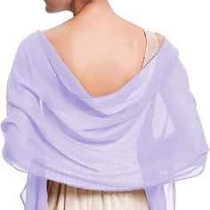 New Only In Lavender And A Darker Color, For Darker Lavender Color Please Look At Other Post Soft Womens Shawls And Wraps For Dresses Chiffon Scarf Evening Party Cape Elegant Pashmina Formal Purple Headscarf, Roxy Rashguard, Titus Andronicus, Lavender Quince, Epic Costumes, Purple Shawl, Purple Scarf, Dress With Shawl, Boho Jacket