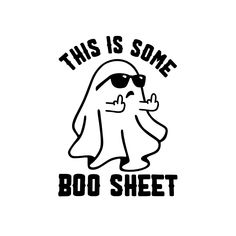 this is some boo sheet sticker