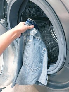 Denim Painting 101: How to Wash Painted Denim | Kessler Ramirez Art & Travel Dye Clothes, Remake Clothes, Diy Denim Jacket, Diy Denim