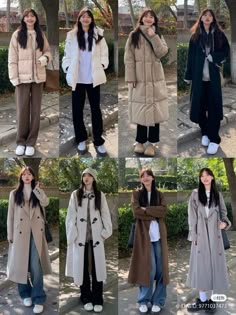 Korea Fall Outfit Korean Style, Japan Winter Aesthetic Outfit, Korean Fashion Women Winter, Autumn Korean Aesthetic, Autumn Outfit Korean Style, Fall Outfit Korean Style, Korean Ootd Winter, Japan Outfit December, Outfit Autumn Japan