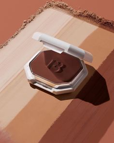 FENTY BEAUTY BY RIHANNA on Instagram: “The flavor! 😋✨ Our new #PROFILTRPOWDERFOUNDATION is a silky smooth Powder Foundation with a rich, long-wearing, and light-as-air formula to…” Fenty Powder Foundation, Product Shoot, Compact Powder, Makeup Must Haves, Beauty Shots, Makeup Items, Powder Foundation, Fenty Beauty, Beauty Room