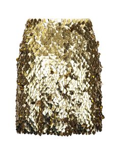 The gold sequin mini skirt gives a lovely fit on the body. The design is carefully done to give a simplistic yet stunning look. The glittering gold shines beautifully even with just a tiny bit of light source. Style with over-the-knee boots to be the rock star of the night. Glamorous Gold Skirt For Party Season, Gold Party Skirt For Party Season, Glamorous Gold Skirt For Evening, Glamorous Gold Evening Skirt, Glamorous Gold Party Skirt, Metallic Sequins Skirt For Party Season, Gold Skirt For Night Out And Holiday, Gold Skirt For Holiday Night Out, Glamorous Gold Holiday Skirt