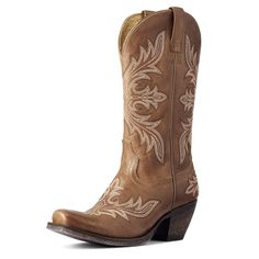 PRICES MAY VARY. 4LR lightweight stabilizing shank for support Removeable All Day Cushioning insole Full-grain leather foot and upper Leather lining Intricate five-row stitch pattern Ariat Womens Boots, Cute Cowgirl Boots, Ariat Cowboy Boots, Nashville Trip, Wedding Boots, Ariat Boots, Country Boots, Western Boots Women, Leather Cowboy Boots