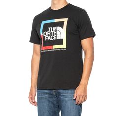 The North Face Short Sleeve Graphic T-Shirt New With Tag Size L Details: Standard Fit / Ribbed Crew Neckline / Short Sleeve / Pullover Styling / Machine Wash Fabric: 50% Cotton 50% Polyester The North Face Cotton Graphic Tee, The North Face Crew Neck Top With Letter Print, The North Face Black Crew Neck T-shirt, Black The North Face Crew Neck T-shirt, Black Crew Neck T-shirt By The North Face, Casual The North Face Crew Neck Tops, The North Face Black Casual T-shirt, Casual Black The North Face T-shirt, Black Casual T-shirt By The North Face