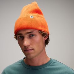 Fit & Design: Regular fit beanie One size fits most Alpine Design badge adds to your style Trekking Outfit, Orange Hat, Alpine Design, Orange Hats, Men's Beanies, Mens Beanie, Cold Weather, Hats For Men, Your Style