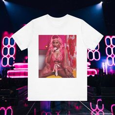 Nicki Minaj Shirt, Harajuku Barbie, Nicki Minaj Merch, Pinkfriday2 Merch, PF2, Red Ruby Da Sleeze, Concert Shirts, Nicki Minaj Shirt, Barb Fitted Red T-shirt With Sublimation Print, Red Pop Culture Top For Streetwear, Pop Culture Red Tops For Streetwear, Red Pop Culture Tops For Streetwear, Red Cotton Pop Culture Tops, Red Tops For Streetwear, Red Pop Culture Top With Sublimation Print, Pop Culture Red Summer Tops, Pink Pop Culture Tops For Summer