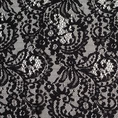 an image of black lace fabric