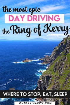 The most epic day driving the Ring of Kerry: Where to Stop, Eat, Sleep The Ring Of Kerry Ireland, Ring Of Kerry Ireland Photography, Ring Of Kerry Stops, Ireland Summer, Ring Of Kerry Ireland, Skellig Michael, Ireland Bucket List, Day Driving, Ireland Pictures