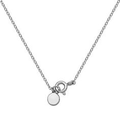 Included: 1 Necklace Chain(s)Features: AdjustableJewelry Closure: Spring Ring ClaspLink Construction: SolidSetting: PaveShape: RoundStone Cut: RoundStone Millimeter Measurement: 1 Mm Length, 1 Mm WidthMetal Color: WhiteChain Length: 16 InchChain Width: 1.2 MillimetersExtender Length: 2 InchPendant Length: 34.3mmPendant Width: 7.7mmRounded Carat Weight: 1/3 Ct. T.w.Metal: Sterling SilverChain Construction: RoloCare: Wipe CleanStone Type: 18 Cubic ZirconiaNecklace Type: Pendant NecklacesCountry of Round Pendant Necklace, Round Pendant, Necklace Chain, Spring Rings, Pendant Necklaces, Chains Necklace, Cubic Zirconia, Pendant Necklace, Sterling Silver