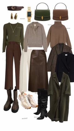 Fashion Capsule Wardrobe, Classic Style Outfits, Winter Fashion Outfits Casual, Fashion Capsule, Business Casual Outfits