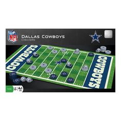 a football field with cowboys on it