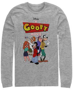 Get your officially licensed a Goofy movie gear. Pre-shrunk Long Sleeve Athletic Heather Top, Athletic Heather Tops With Graphic Print For Fall, Graphic Print Tops In Athletic Heather For Fall, Fan Apparel Long Sleeve T-shirt With Character Print, Long Sleeve Fan Apparel T-shirt With Character Print, A Goofy Movie, Movie Logo, Goofy Movie, Tshirts Online