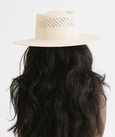 A modern take on a classic style. The Coco features handwoven venting around its telescope crown for a stylish + effortless look while the wide flat brim provides shade from the summer sun. Made of high quality Panama straw this hat will keep its shape for many seasons to come. Summer Sun, Panama, Classic Style, Coco, Straw, Hand Weaving, Crown, Sun, High Quality