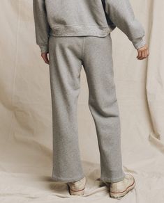 Introducing The Lap Sweatpant, the latest new comer to add to our core essentials. Featuring a wide and cropped straight leg with a clean finished hem, we love it worn slung low or higher on the waist depending on personal fit preference. The elasticated waist band and hidden draw cord make it an easy-to-wear. Handcrafted locally in Los Angeles, our process ensures beauty and uniqueness – no two pieces are alike. 84% Cotton, 16% Polyester Machine Wash Cold, Tumble Dry Low Made in the U.S.A. Sweat Pant, Waist Band, Two Pieces, Athleisure, Love It, Straight Leg, Sweatpants, Angeles, Band