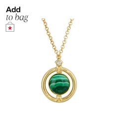 in stock Gold Plated Gemstone Necklaces, Gold Plated Gemstone Accented Round Necklace, Gold Plated Gemstone Accents Necklace, Green Gemstone Necklace With Round Pendant, Luxury Jade Emerald Necklace With Round Beads, Gold Jade Round Pendant Necklace, Unique Jade Necklace With Round Pendant, Green Agate Round Pendant Jewelry, Semi Precious Necklace