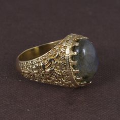 Labradorite Ring, Handmade Ring, Unique Ring, Boho Ring, Anniversary Ring, Wedding Ring, Vintage Ring, Gift Ring, Deco Ring, Gift For Her Handmade PRODUCT CODE :- HA1 Stone:- Labradorite Material:- Brass Size:- Any ♥Brass, unlike gold, is a metal that can oxidize over time. To avoid and delay this oxidation, I recommend that you do not sleep with your jewels, and not expose them to water. ♥Ring can be customized on request and gemstone can be made to any gemstone you want. Same Design Ring Are U Spiritual Hand Forged Rings For Anniversary, Gold Rings With Labradorite Gemstone, Unique Gold Labradorite Rings, Gold Labradorite Gemstone Rings, Spiritual Gold Labradorite Rings, Yellow Gold Spiritual Rings For Jewelry Making, Spiritual Yellow Gold Rings For Jewelry Making, Gold Labradorite Rings For Anniversary, Gold Emerald Ring Untreated For Gift