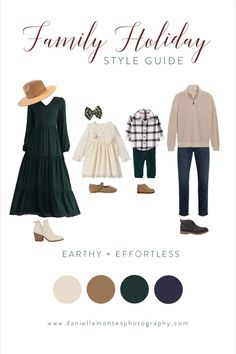 family holiday style guide for the whole family