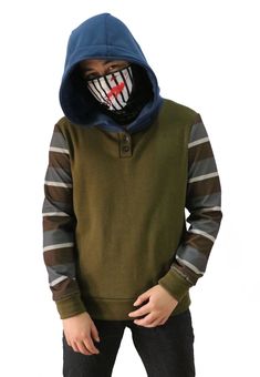 PRICES MAY VARY. 100%Cotton Pullover/Rib Cuff Including:One Hoodie+One Mask Handmade Hoodies Casual Fleece Hoodie For Cosplay, Casual Halloween Cosplay Hoodie, Fall Cosplay Crew Neck Sweatshirt, Casual Hoodie For Fall Cosplay, Fall Crew Neck Sweatshirt For Cosplay, Casual Fall Hoodie For Cosplay, Fall Casual Sweatshirt For Cosplay, Cosplay Hoodie With Drawstring For Fall, Cosplay Fleece Long Sleeve Sweatshirt