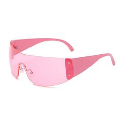 Hot Pink Gradient Tint Lens Wrap Around Y2k Futuristic Women Shield Sunglasses High Quality Super Light Materials: This 2000s Fashion Sunglasses Is Made Of High-Quality Pc Lenses, Reinforced Metal Hinges, Lightweight Frames, Loose And Fit Nicely On The Face. All Details Ensure Long Lasting Wear And Comfort! Uv400 Protection: 100% Uv400 Eye Protection Effectively Filters & Blocks Glares. Protecting Your Eyes Against Uv Damage When You Go Out, Restore True Color, Eliminate Reflected Light To Keep Summer Gradient Lenses Sunglasses For Streetwear, Summer Streetwear Sunglasses With Gradient Lenses, Summer Streetwear Sunglasses With Tinted Lenses, Casual Plastic Sunglasses For Streetwear, Summer Streetwear Plastic Sunglasses, Summer Mirrored Sunglasses For Streetwear, Summer Streetwear Sunglasses With Mirrored Lenses, Summer Shield Sunglasses With Uv Protection For Streetwear, Anti-reflective Shield Sunglasses For Summer